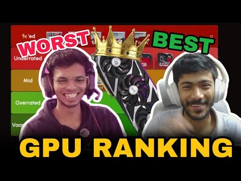 We Ranked GPUs (With Vanmam 😈) || SchinchannGT