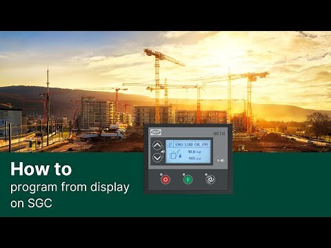 DEIF SGC1xx: Programming from display v4