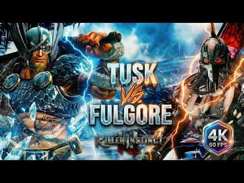 Killer Instinct: Tusk vs Fulgore K!ller AI | Crash Site Stage Full Fight