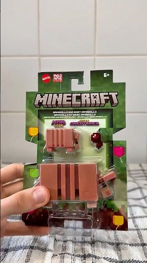 Mattel Minecraft armadillo Figures!￼