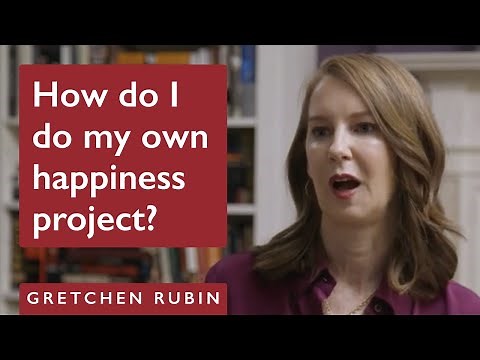 "How do I do my own happiness project?" An interview with Gretchen Rubin