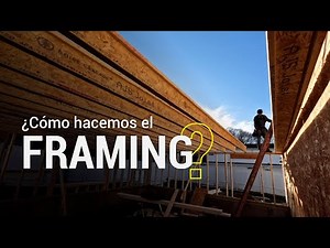 ¿Cómo hicimos el framing de esta casa? | 2 pisos de construcción y techo