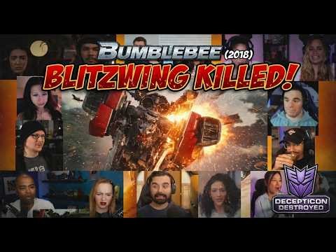 INSANE Bumblebee vs Blitzwing Fight! Bumblebee (2018) Reaction Mashup