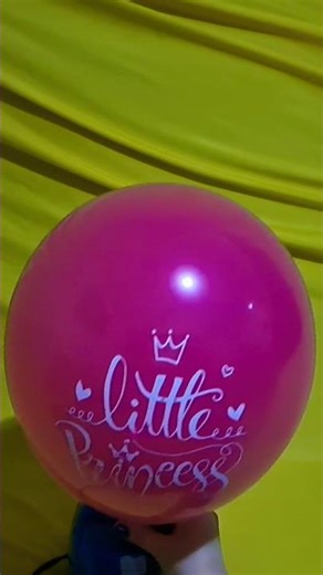 LITTLE PRINCESS BALLOON INFLATION AND DEFLATION!!!