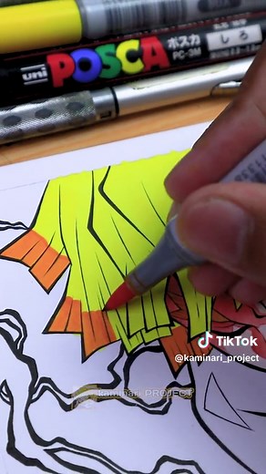 Drawing Zenitsu Agatsuma from Demon Slayer | Anime Art