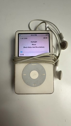 “starlight” by muse - circa 2006 #ipod #ipodclassic #offlineplaylist | muse