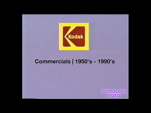 Retroland Video: Vintage Kodak Commercials | (1950s - 1990s)