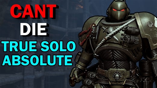 This Vanguard Build Makes You IMPOSSIBLE to Kill (True Solo Absolute) | Space Marine 2