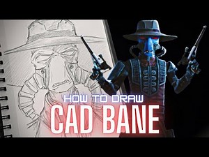 How to Draw CAD BANE: Art Tutorial