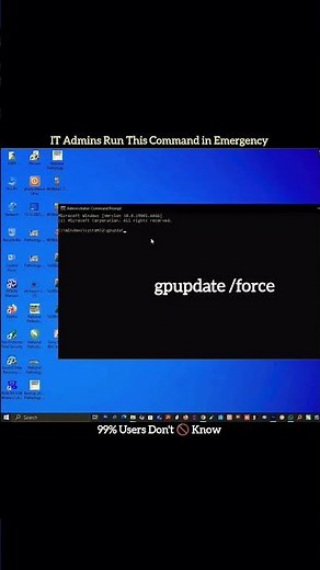 99% Users Don't Know This Windows Command 😱 #windows #cmd #windowsserver #viral l #keycommands
