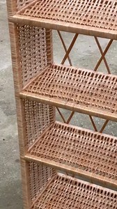 Wicker Shelving Unit Etagere Shelf,boho Furniture Decor,book Plant Shelf Stand,vintage Style Rattan Wicker Book Shelf, Boho Arched Bookcase - Etsy