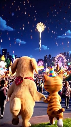 The Dogs and Cats Fireworks Festival 🐶🎇🐱