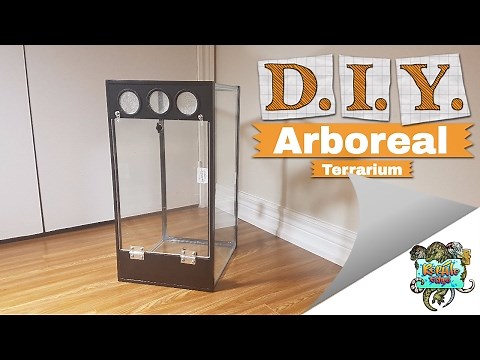 $25 Arboreal Terrarium - Crested Gecko Setup