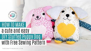 Learn how to make this cute stuffed fabric dog with our Free Stuffed Dog Sewing Pattern. Easy, fun, and totally customizable! This video is just a quick overview of how I made it but you can find all the details, supplies, and a step-by-step tutorial over at the blog linked below. If you find this video inspiring, please don't forget to give it a lovely reaction, follow, and share it with friends so I keep them coming! Supplies: Free Stuffed Dog Sewing Pattern – Link in blog post below. 4 Coordi