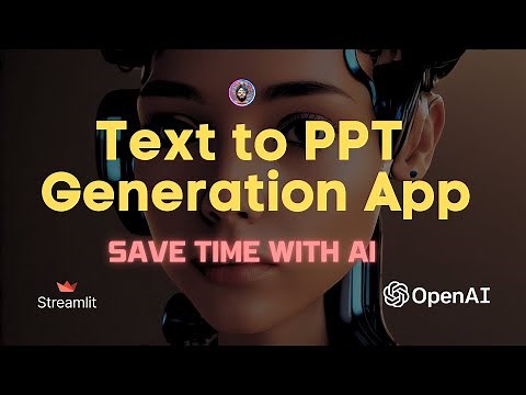 Building Text to PPT Generation App using Generative AI