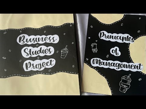 Project on principle of management of starbucks class 12 th | Business studies project