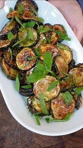 Zucchini alla Scapece #italianfood #zucchini #foodies #cookingwithshereen | Cooking with Shereen
