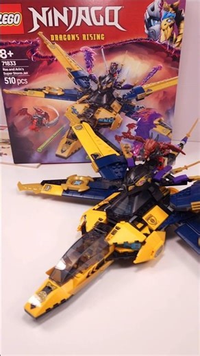 LEGO Ninjago Ras and Arin's Super Storm Jet (71833)[510pcs] Review #shorts ‪@TopBrickBuilder‬