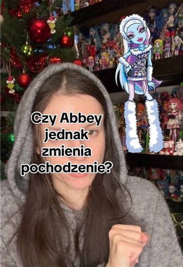 Odpowiadanie użytkownikowi @Tsumonades Abbey jednak zmienia pochodzenie? co myślicie? pamiętajcie, że to tylko moja opinia i jestem ciekawa zdania innych!! #monsterhigh #fangvote #abbeybomine #skullector monster high polska • abbey bominable fang vote 2026 finał • Jakucja • pochodzenie • zima • dolltok • lalki kolekcjonerskie