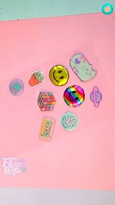 Como hacer tus propios stickers Caseros 3D!!!! 😱😱😱 | Floritere Manualidades y Más