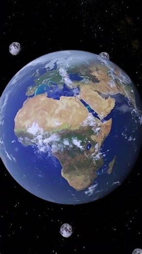 What If We Had 2 Earths Sharing the Same Orbit?🌍🤯 #simulation #space #astronomy #universe_sandbox