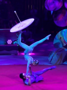 Zhejiang Trio - Silver Clown - 47th Monte-Carlo International Circus Festival The trio from the Zhejiang Acrobatic Troupe received a Silver Clown for their elegant performance of antipodal balancing with umbrellas. China's National Acrobatic Troupe 47º Festival International du Cirque de Monte-Carlo 2025 #montecarlo #festivalducirque #zirkusfestival #circusfestival #cirkuszfestival #goldenclown #circusvideo #Circus #cirkusz #circo #zirkus #zhejiang #balancing | Circus video