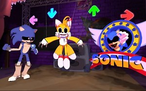 FNF Characters 3D Test vs Gameplay Sonic.exe 3.0 Comparison