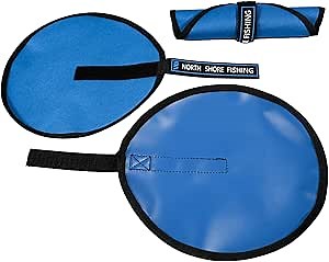 HookShield Fishing Lure Wraps 3 Pack of 6 or 9" Lure Covers Bait Storage with Velcro Strap Fishing Hook Protector