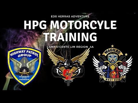 PNP HPG Motorcycle Riding Safety Training