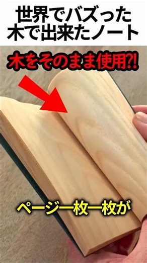 Wooden Notebook
