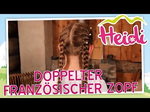 Haare flechten für Anfänger ✿ Doppelter französischer Zopf ✿ Heidis Flecht-Tipps
