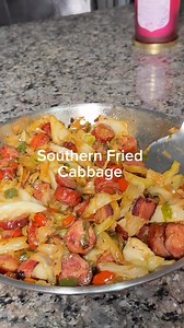 One of my goals for 2k25 is to cook more and eat out less! So I tried Southern fried cabbage yesterday. I didn’t have any leftovers so I’m guessing the men in my house enjoyed it! 🤤🥰 We had Rice, baked chicken, and cornbread with this as well! I’m kinda enjoying this coming thing 🥲🥲 #whowouldvethought 🤣🤣 | Veronica Christon