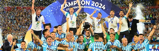 Racing Club levanta la CONMEBOL Sudamericana 2024