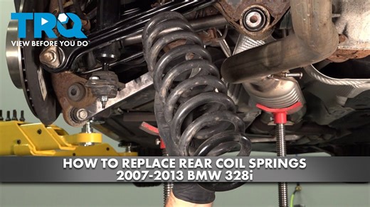 How to Replace Rear Coil Springs 2007-2013 BMW 328i