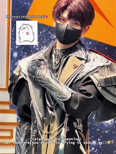 #Caleb Cheating From the LADS Anniversary 2 event in Japan Re-uploaded with the creator’s permission #calebloveanddeepspace #恋と深空2周年オフイベ #恋と深空 #恋写深空