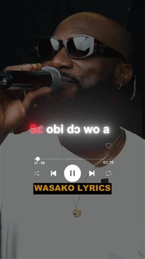 Obi do woa do ne bi #kwabenakwabena #obidowoadonobi #kwabenakwabenamusic😍😍😊 #wasakolyrics #lyricvideo