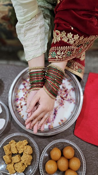 Bangle Ceremony Highlights at Punjabi Wedding