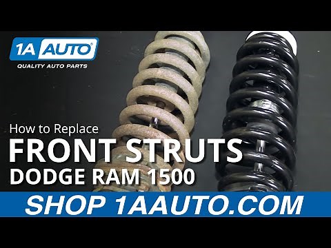 How to Replace Front Struts 06-08 Dodge Ram 1500