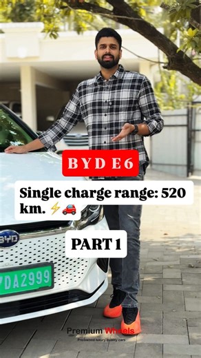 The💥 BYD e6 is a spacious, all-electric ✨5-seater MPV (Multi-Purpose Vehicle) known for its long range (around 415-520 km) 🔥and Blade Battery technology, primarily targeting fleet/commercial use but also available to private buyers, offering a practical, quiet ride with a focus on utility, ample boot space, and essential features like a rotating touchscreen, though lacking some luxury tech in favor of efficiency and value. It features a 71.7 kWh battery, an AC permanent magnet motor, and fast 