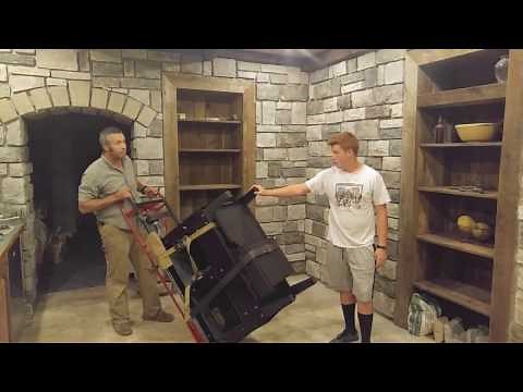 Kitchen Queen 380 Time Lapse Stove install