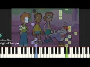 Cyberchase Theme Song Piano Sheet Music Instrumental