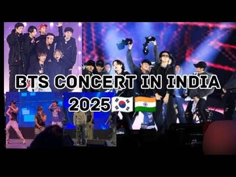 BTS k-pop concert in india 2025🇰🇷🇮🇳. YOUNITE k-pop group concert in india 11 october 2025