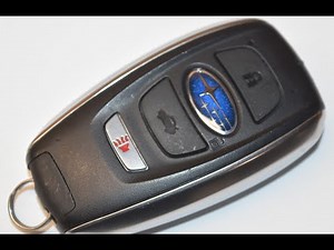 2016 - 2025+ Subaru Forester Key Fob Battery Replacement