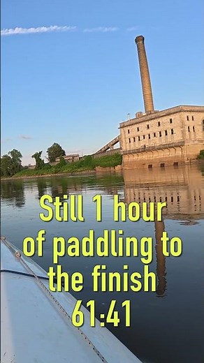 Howard Bend Waterworks - the last landmark of Missouri River 340 Race
