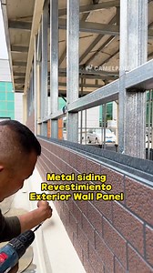 184K views · 1.2K reactions | Watch & learn: How to fit metal carving panels like a pro. Perfect for exterior walls—fast, secure, long-lasting. | Sarah Sun | Facebook