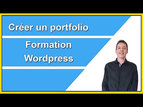 CRÉER UN PORTFOLIO : formation Wordpress