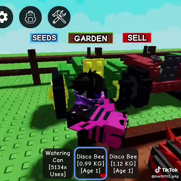 New Disco Bee Ability in Grow A Garden