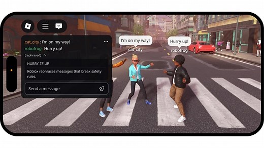 Roblox's new AI tool rephrases player chats to remove banned language