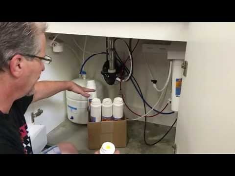 Servicing your PuroTwist Omnipure Q-Series Reverse Osmosis (R.O.) System