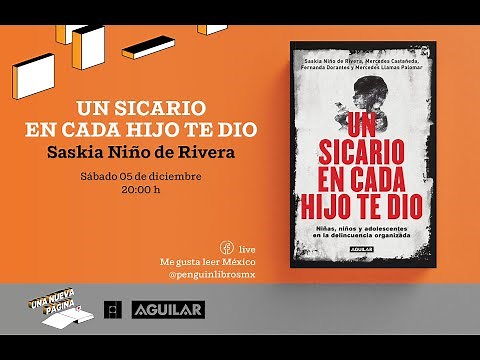 Saskia Niño de Rivera presenta "Un sicario en cada hijo te dio" | FIL Guadalajara 2020